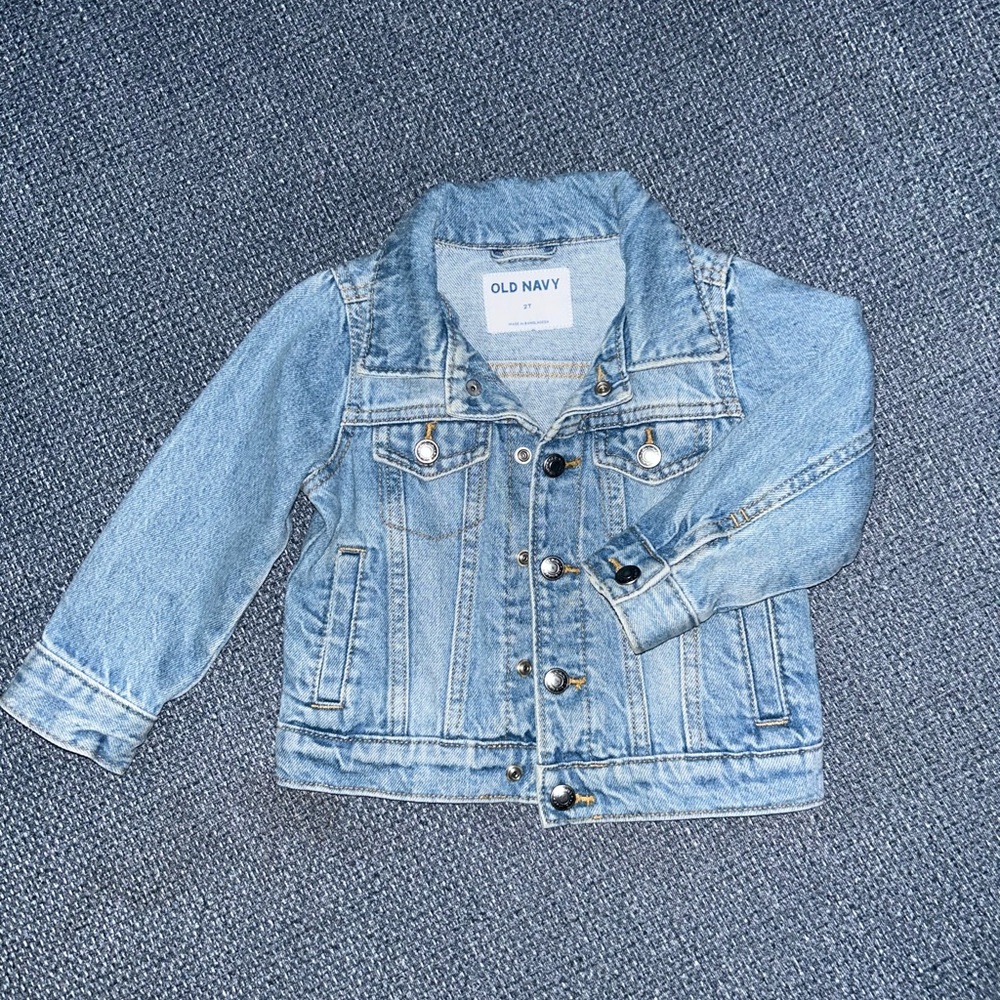 Old Navy Kids Light Blue Jean Jacket (like new)
